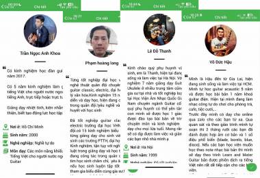 Gia sư dạy Guitar tại gia