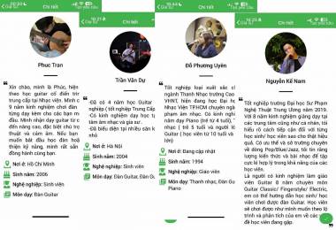 Gia sư dạy Guitar ngay tại nhà