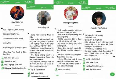Gia sư dạy kèm đàn Guitar tại nhà