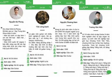 Gia sư dạy đàn Guitar cho trẻ