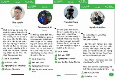 Gia sư dạy đàn Guitar cho người bận rộn