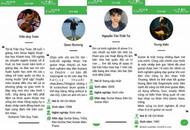 Cách đăng ký trở thành gia sư Guitar
